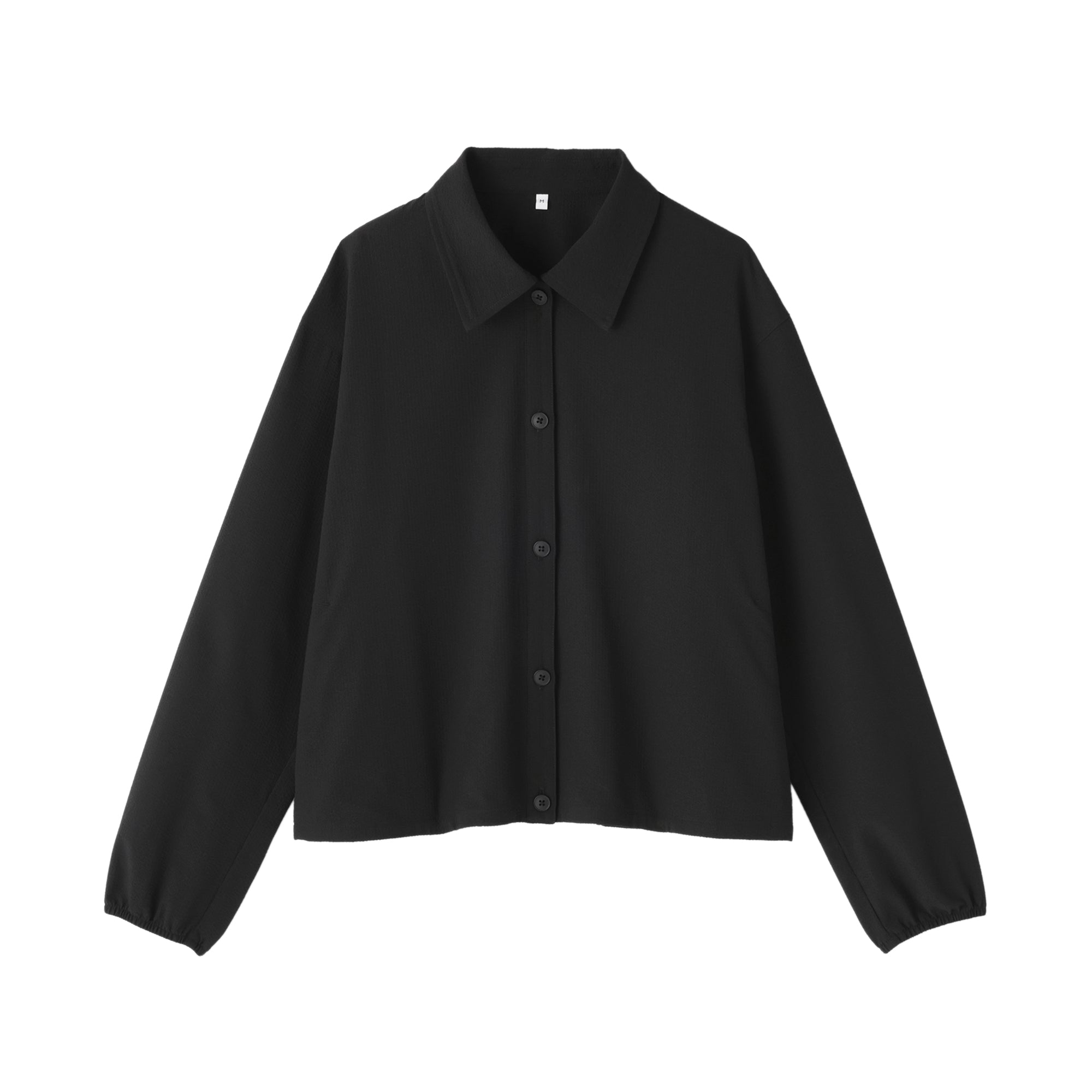 Women's Breathable Seersucker Shirt Jacket