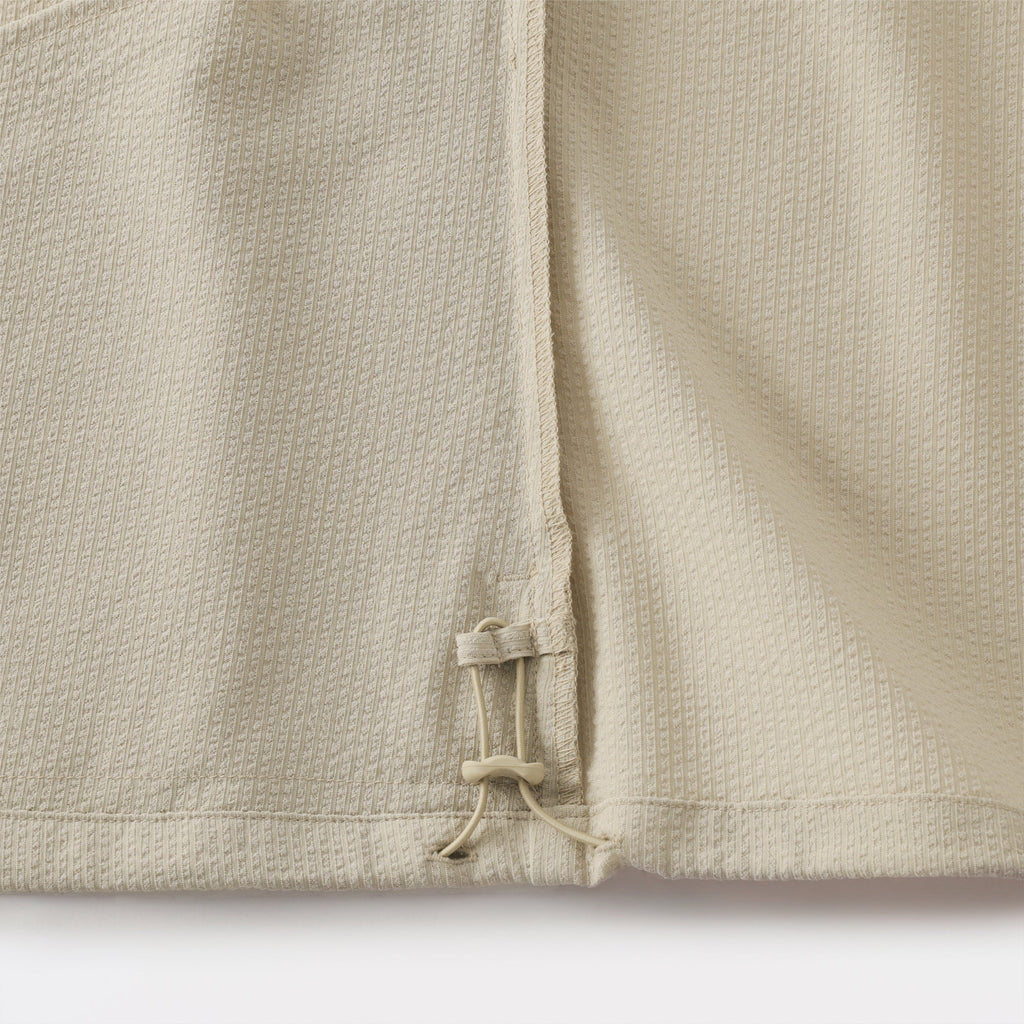 Women's Breathable Seersucker Shirt Jacket