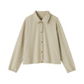 Women's Breathable Seersucker Shirt Jacket