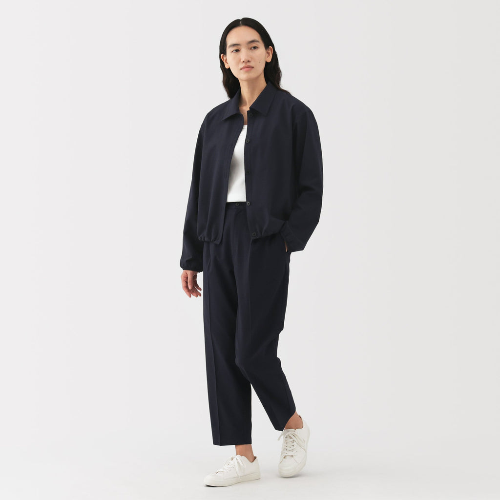 Women's Breathable Seersucker Shirt Jacket