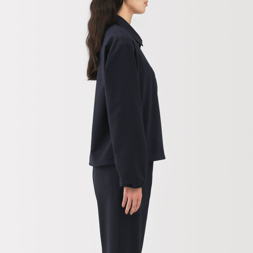 Women's Breathable Seersucker Shirt Jacket