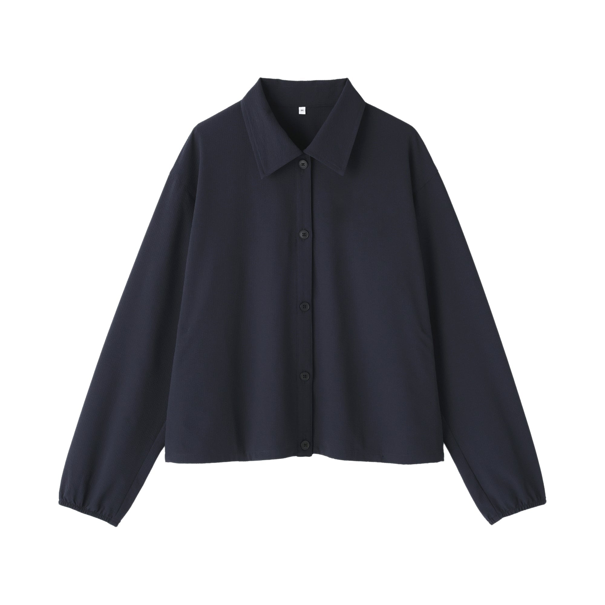 Women's Breathable Seersucker Shirt Jacket