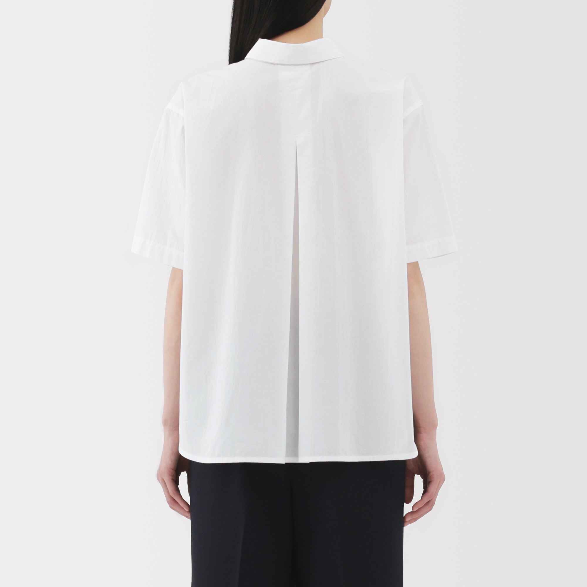 Women's Cool Touch Regular Collar Short Sleeve Shirt