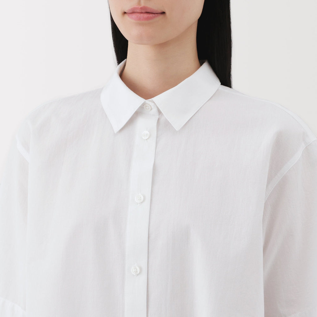Women's Cool Touch Regular Collar Short Sleeve Shirt