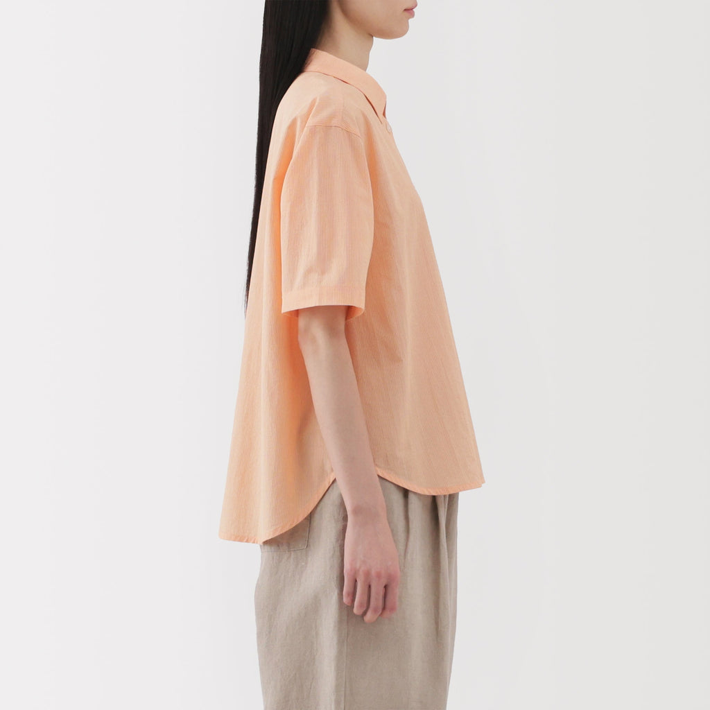 Women's Cool Touch Regular Collar Short Sleeve Shirt