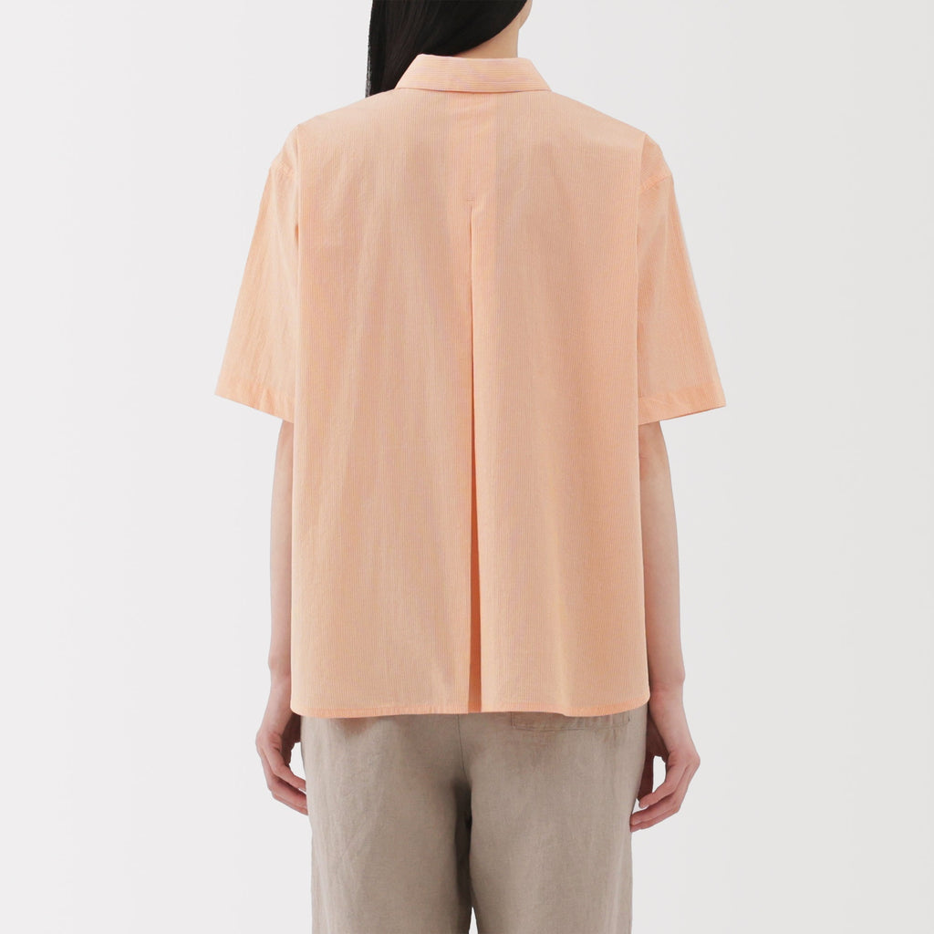 Women's Cool Touch Regular Collar Short Sleeve Shirt