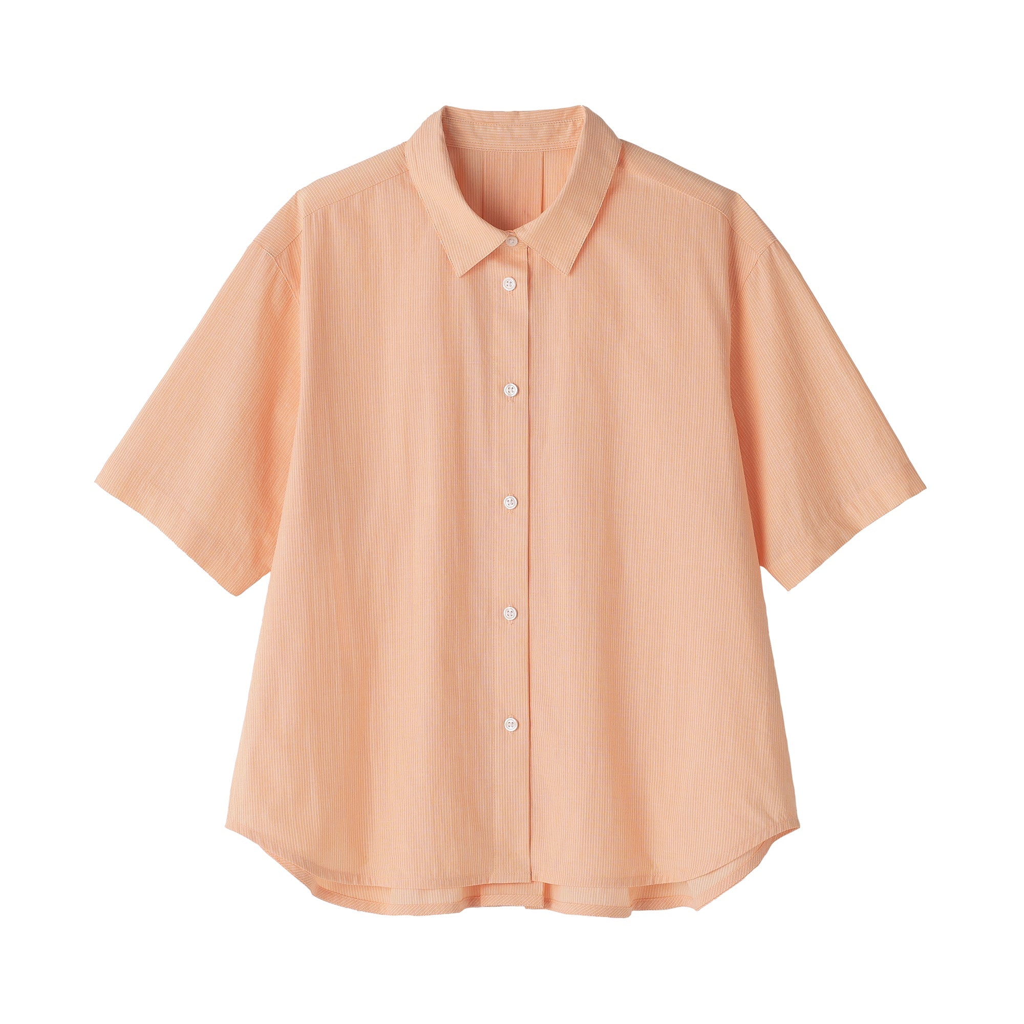 Women's Cool Touch Regular Collar Short Sleeve Shirt