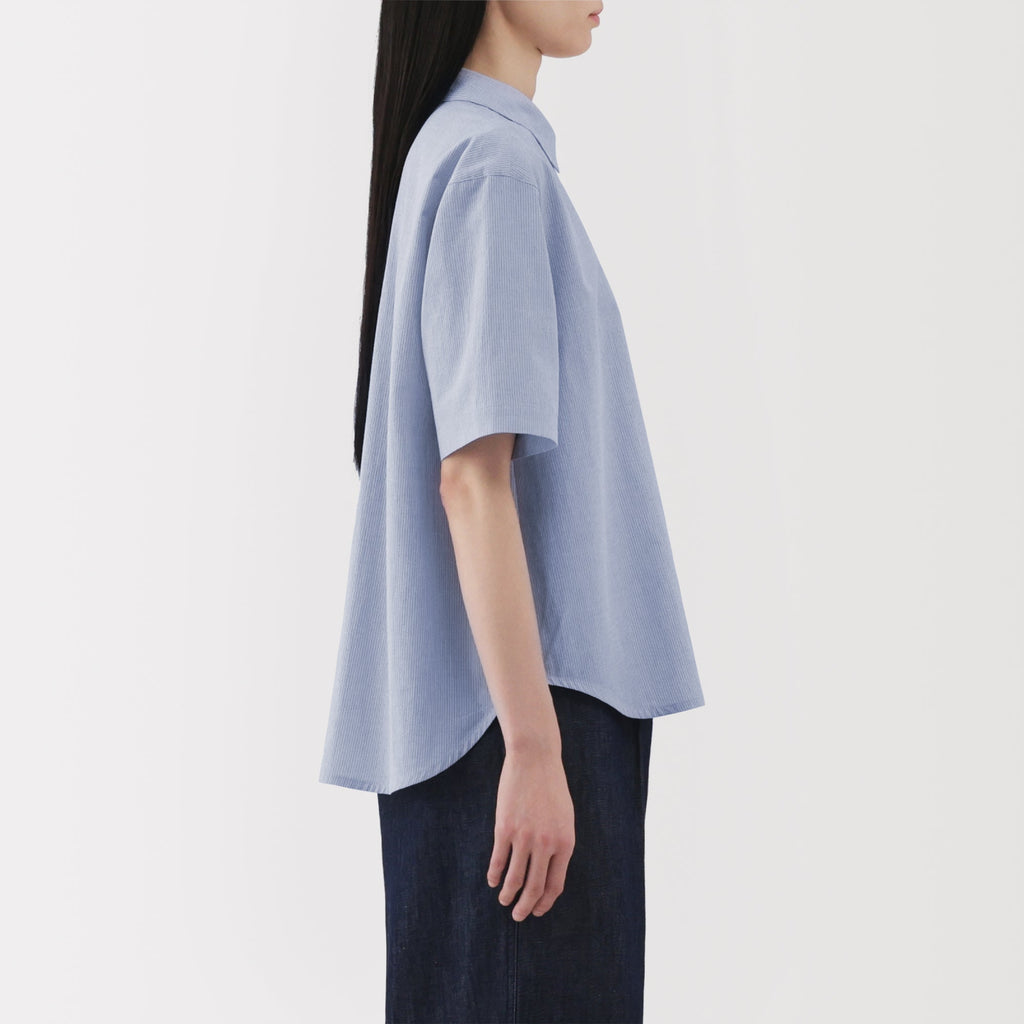 Women's Cool Touch Regular Collar Short Sleeve Shirt