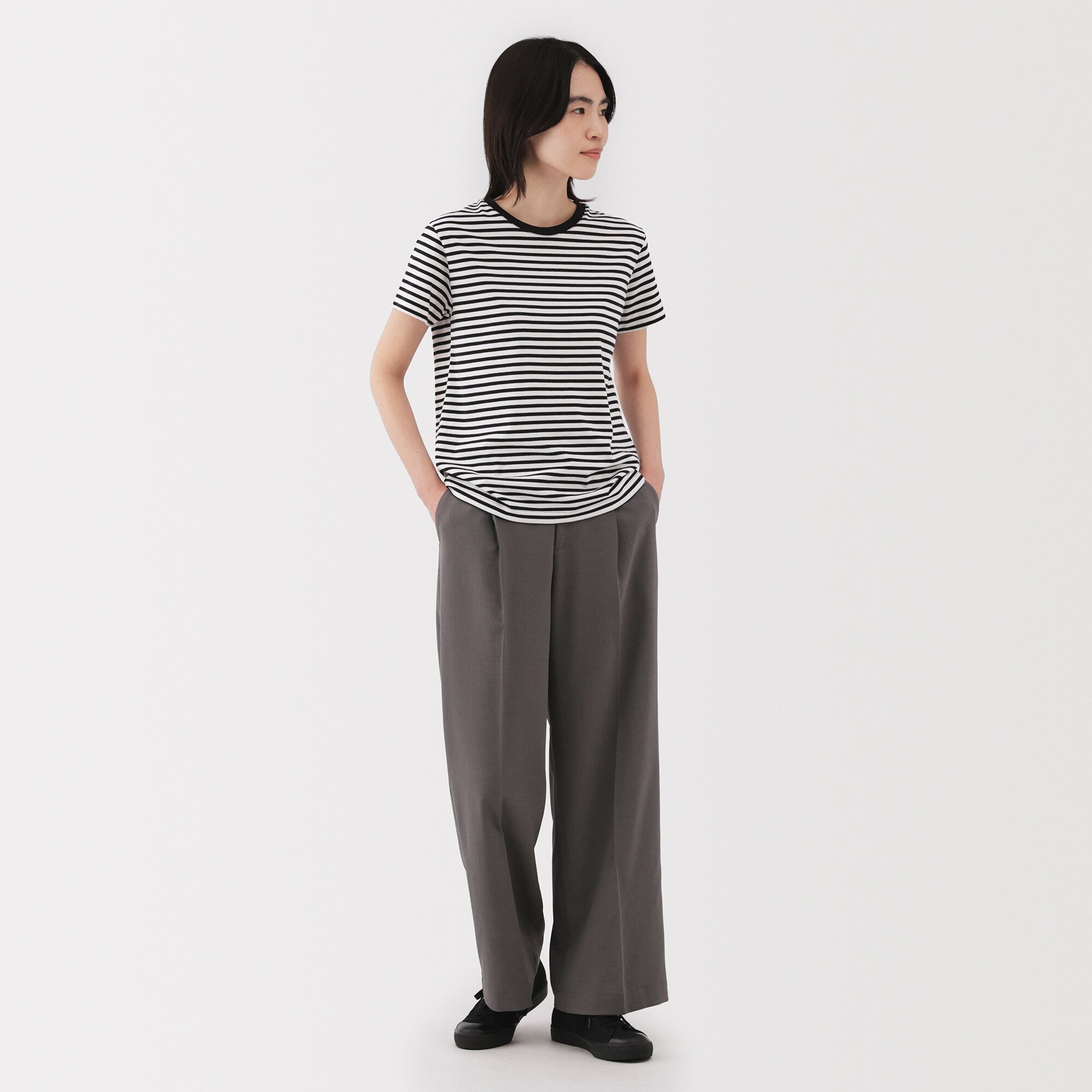 Women's Jersey Crew Neck Short Sleeve T-Shirt
