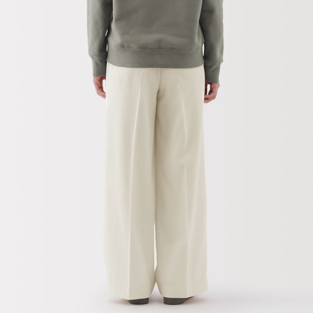 Women's Water Repellent Pleated Straight Pants