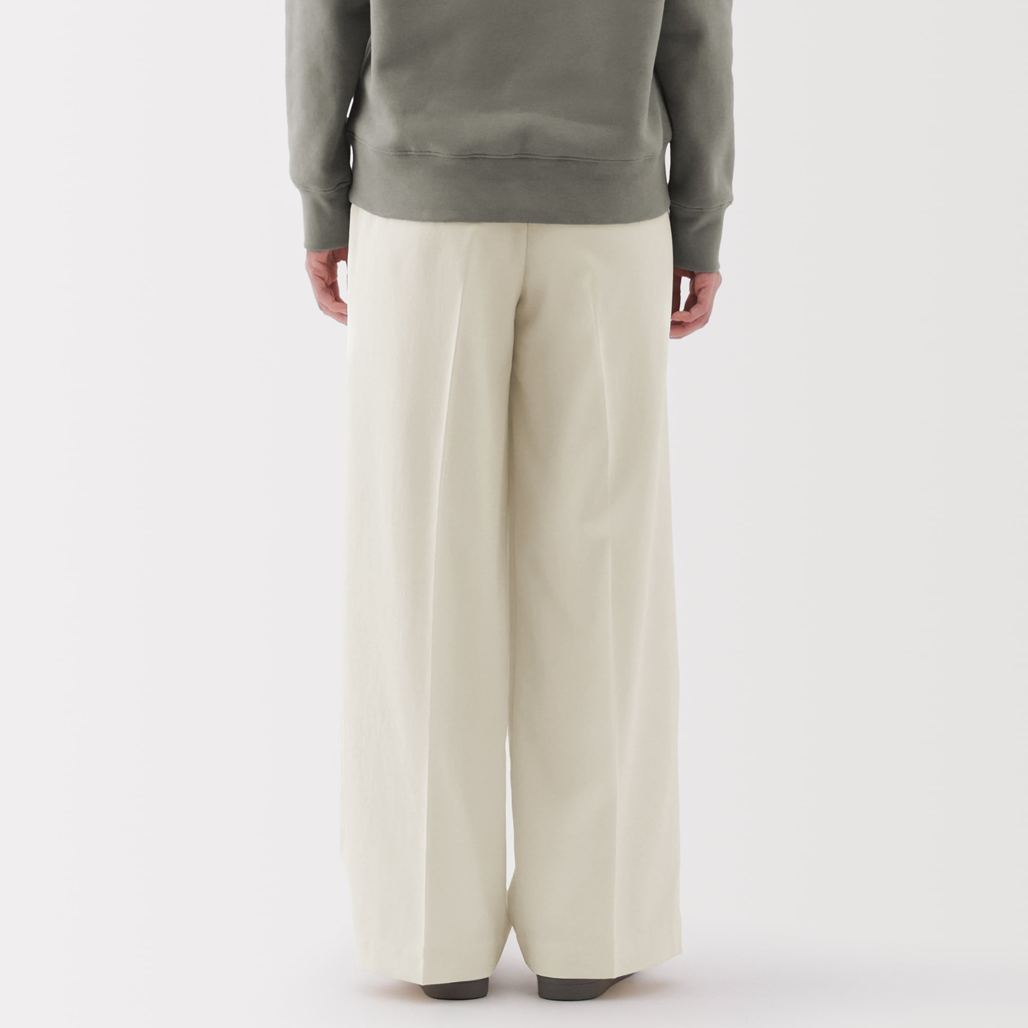 Women's Water Repellent Pleated Straight Pants