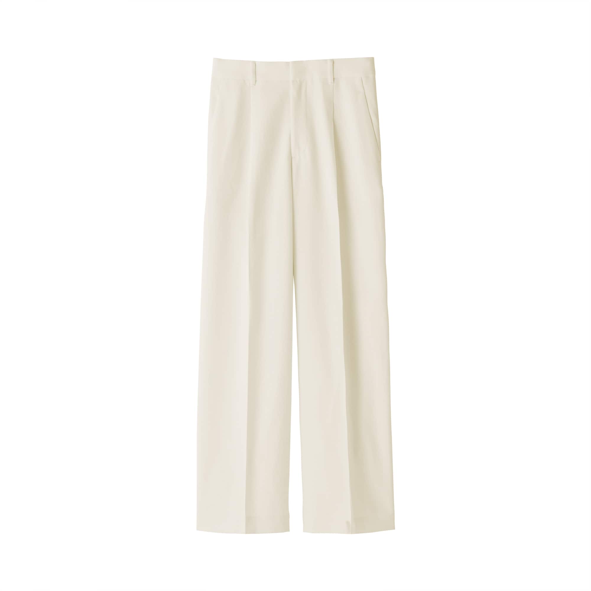 Women's Water Repellent Pleated Straight Pants
