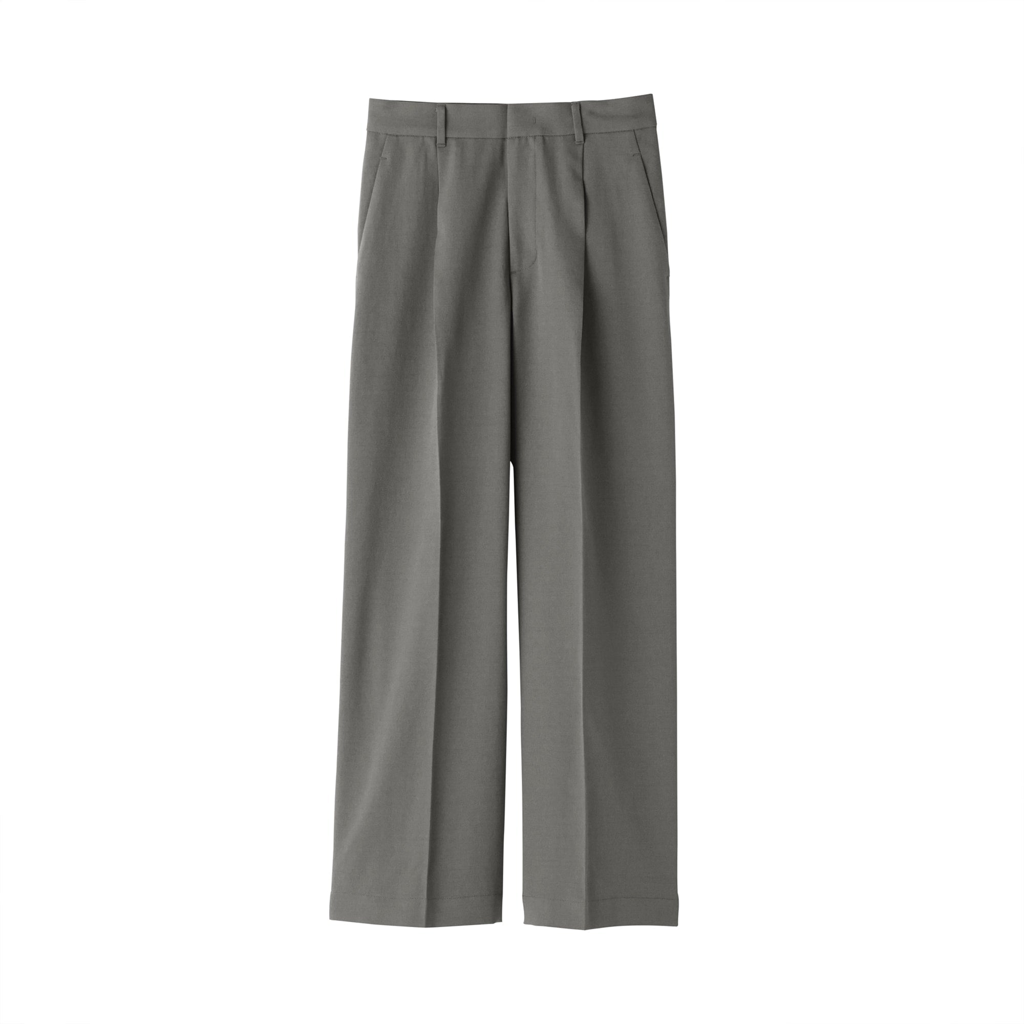 Women's Water Repellent Pleated Straight Pants