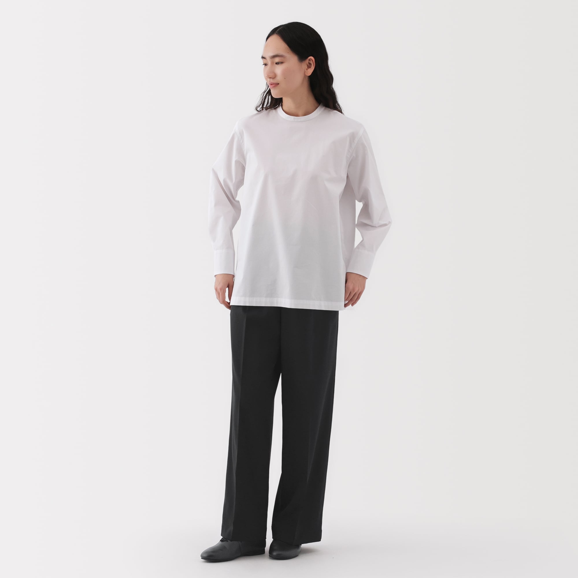 Women's Water Repellent Pleated Straight Pants