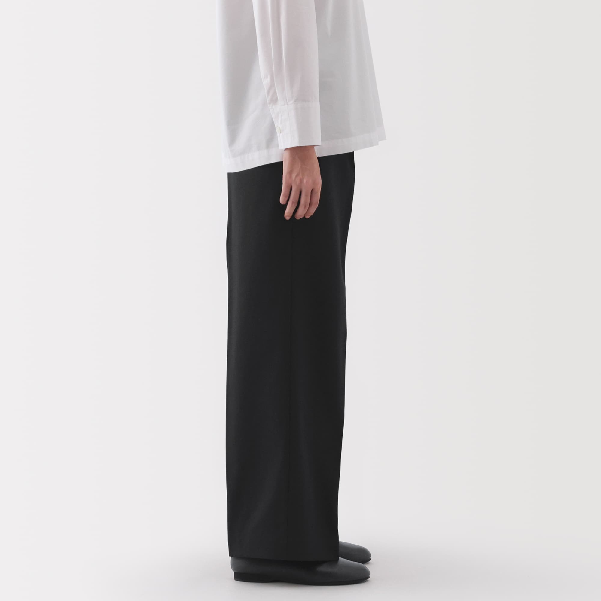 Women's Water Repellent Pleated Straight Pants