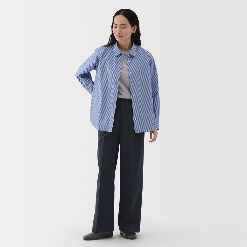 Women's Water Repellent Pleated Straight Pants