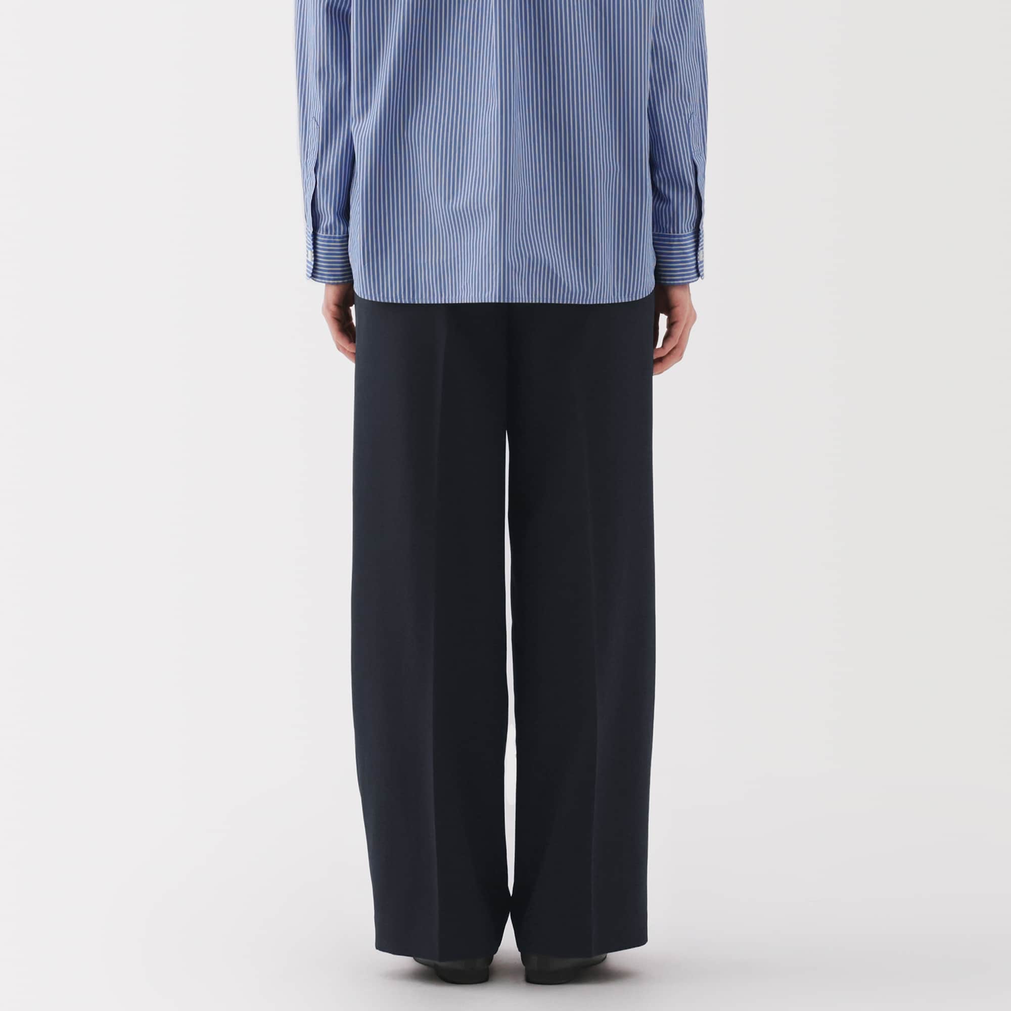 Women's Water Repellent Pleated Straight Pants
