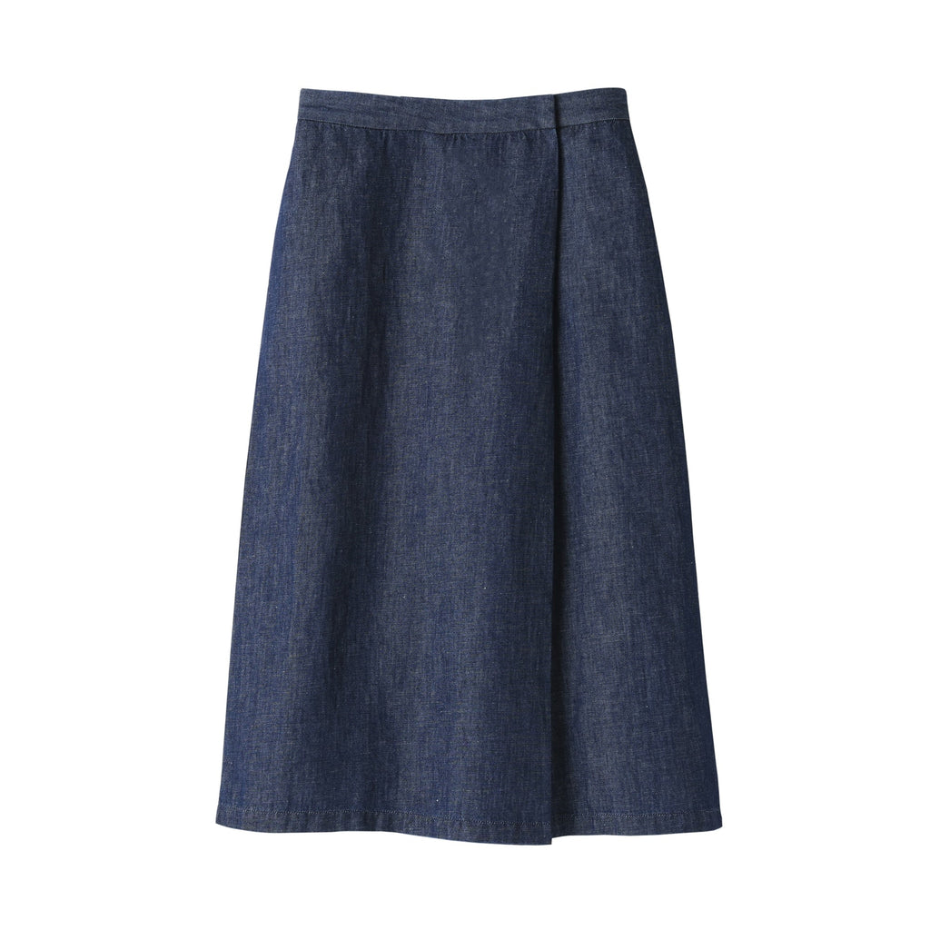 Women's Hemp Blend Denim Dress Trousers