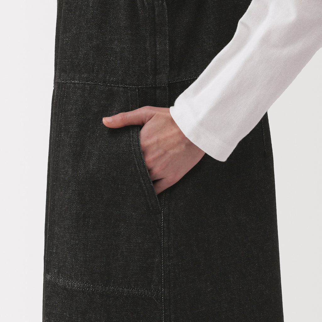 Women's Kapok Blend Denim Jumper Dress