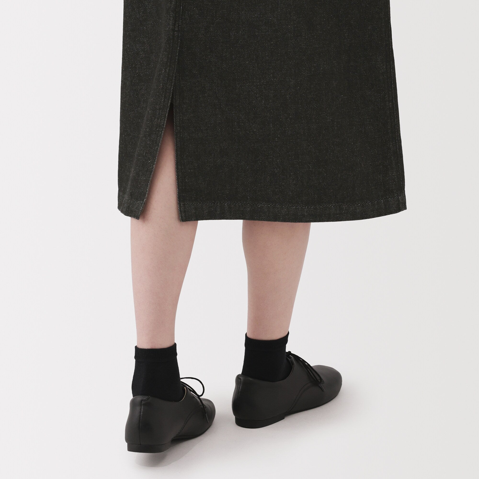 Women's Kapok Blend Denim Jumper Dress