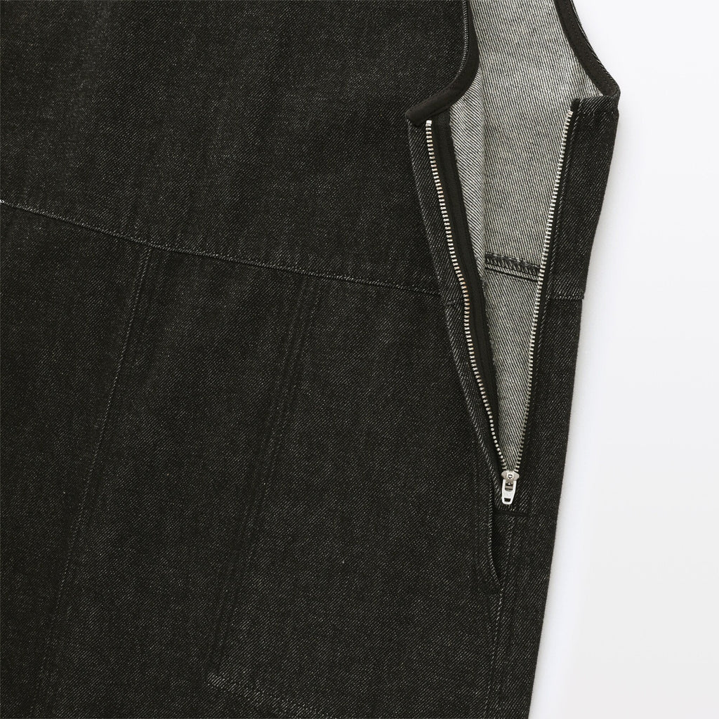 Women's Kapok Blend Denim Jumper Dress