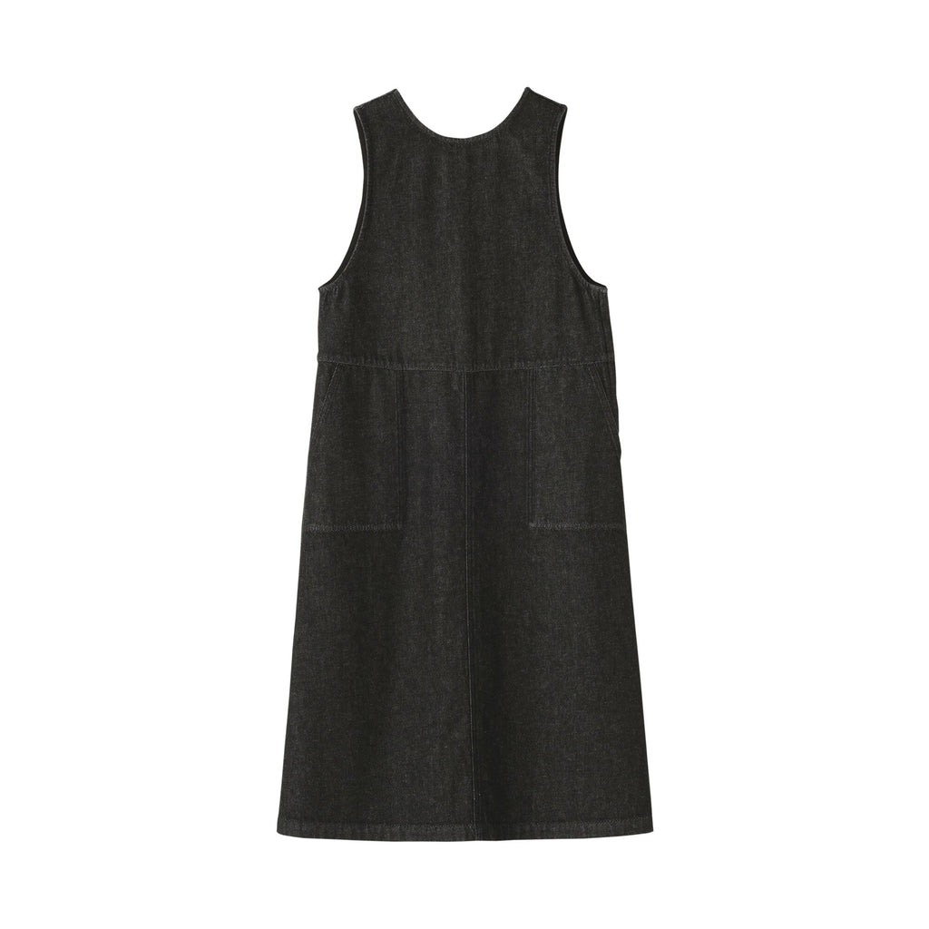 Women's Kapok Blend Denim Jumper Dress