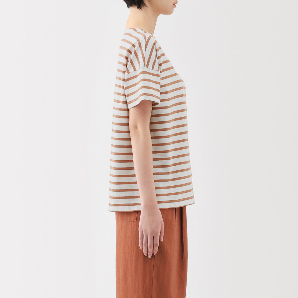 Women's Boat Neck Short Sleeve T-Shirt