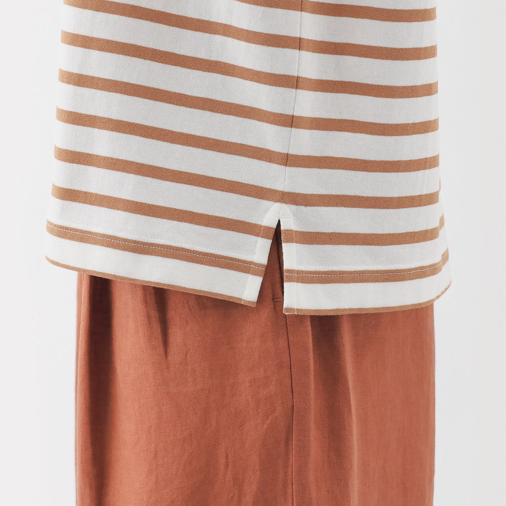 Women's Boat Neck Short Sleeve T-Shirt