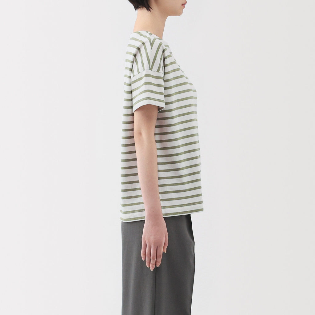 Women's Boat Neck Short Sleeve T-Shirt