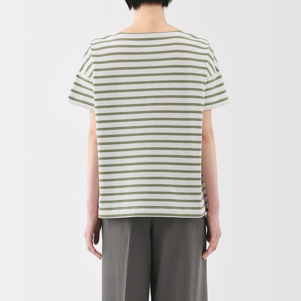 Women's Boat Neck Short Sleeve T-Shirt