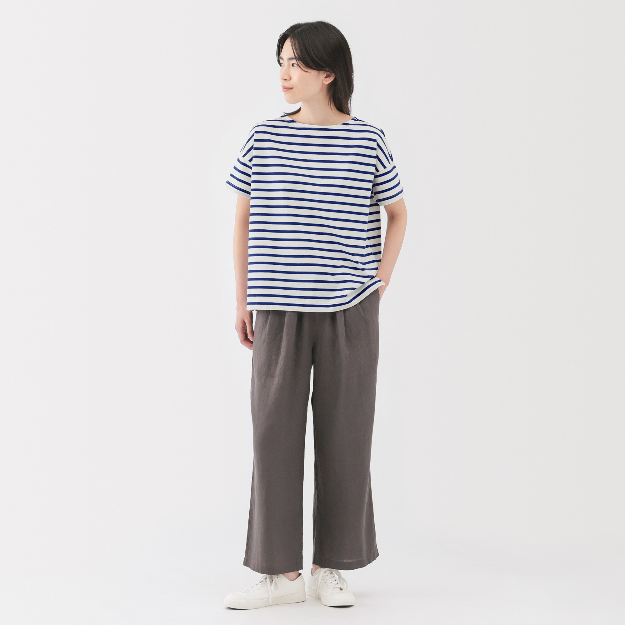 Women's Boat Neck Short Sleeve T-Shirt