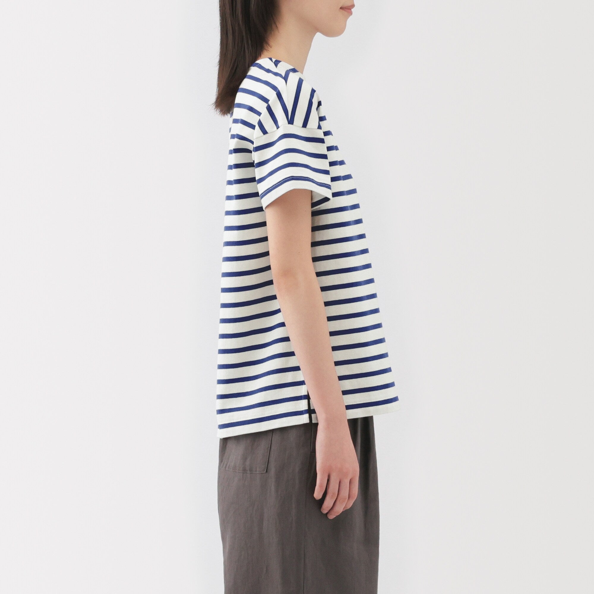 Women's Boat Neck Short Sleeve T-Shirt