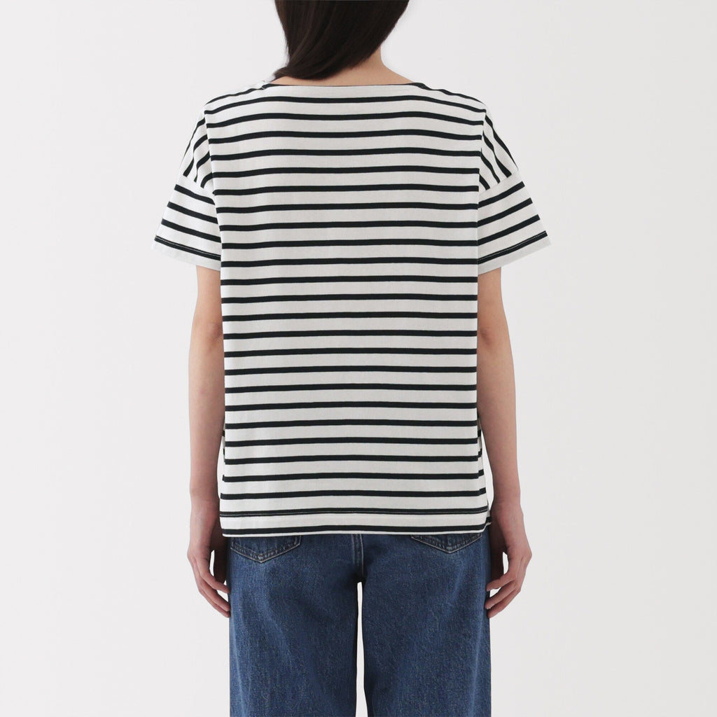 Women's Boat Neck Short Sleeve T-Shirt