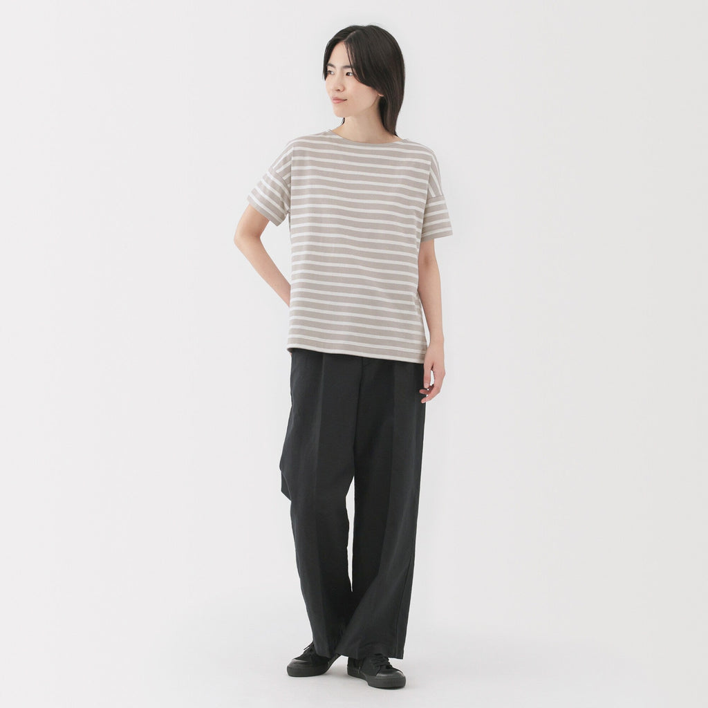 Women's Boat Neck Short Sleeve T-Shirt