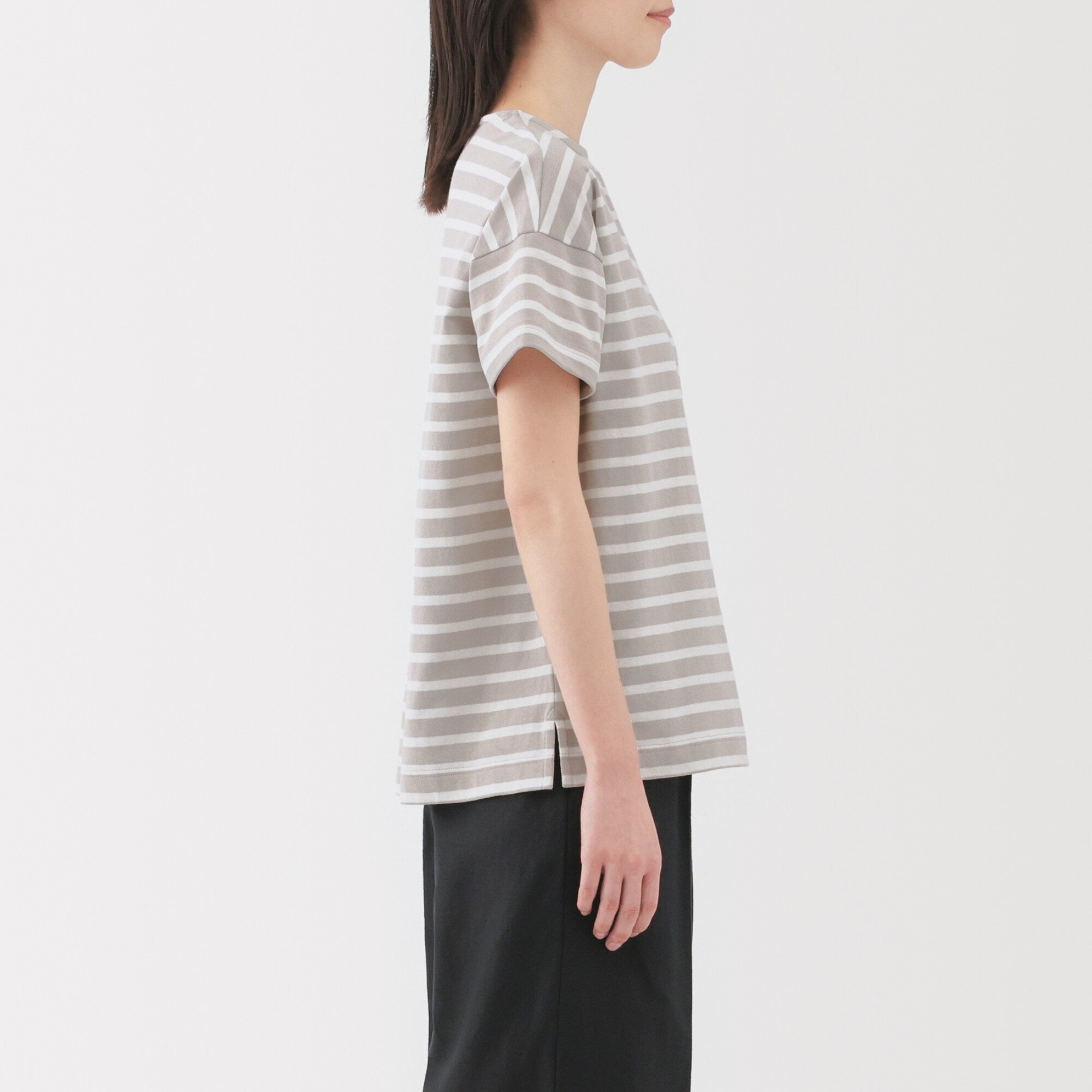 Women's Boat Neck Short Sleeve T-Shirt