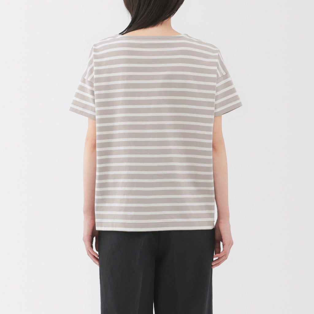 Women's Boat Neck Short Sleeve T-Shirt