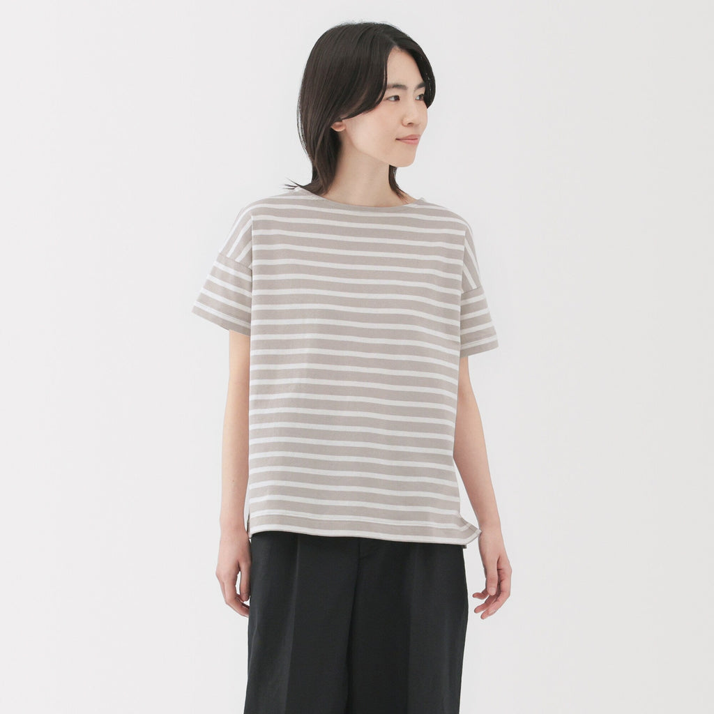 Women's Boat Neck Short Sleeve T-Shirt