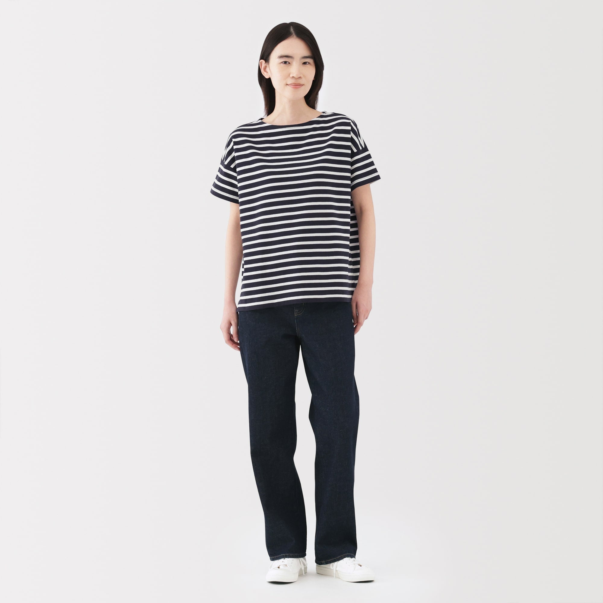 Women's Boat Neck Short Sleeve T-Shirt