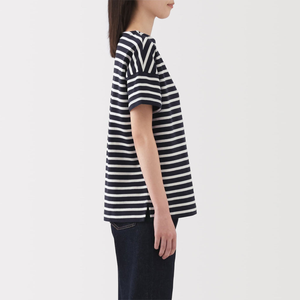 Women's Boat Neck Short Sleeve T-Shirt