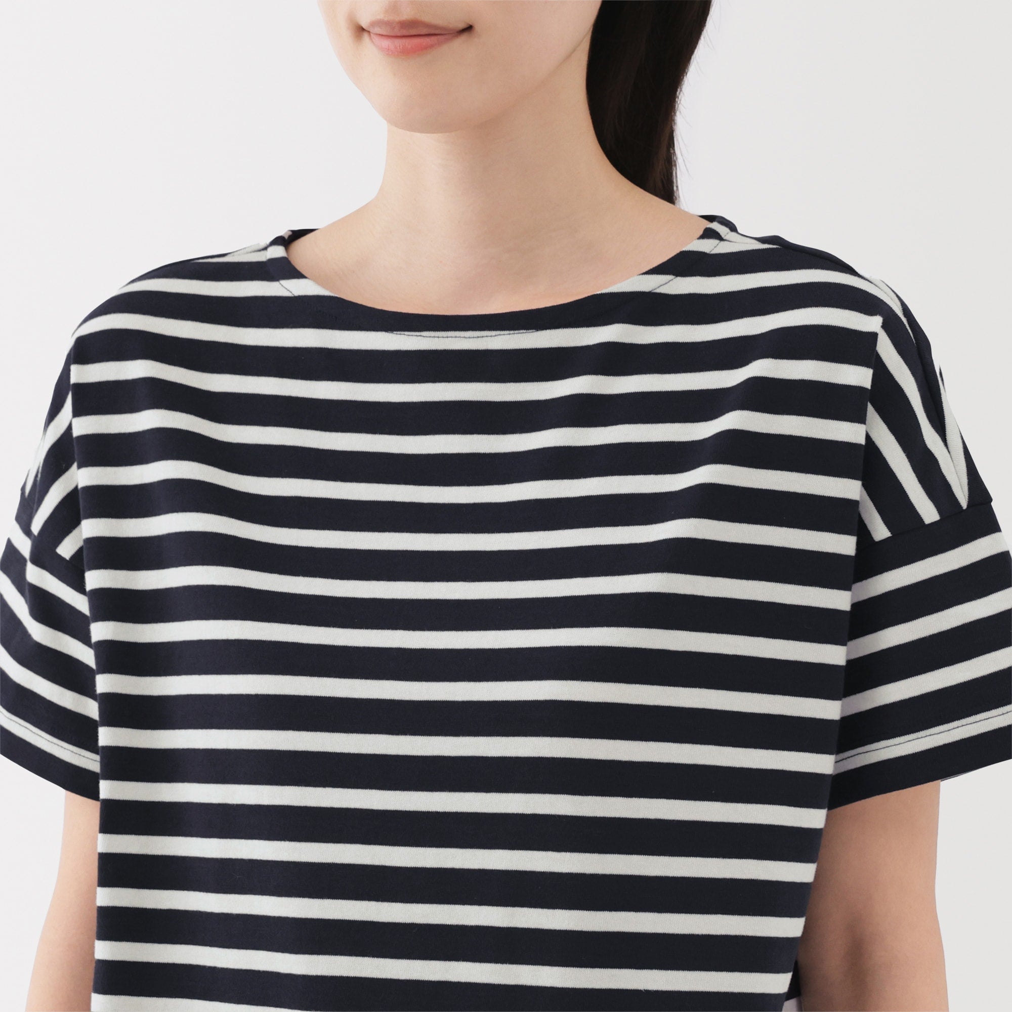 Women's Boat Neck Short Sleeve T-Shirt