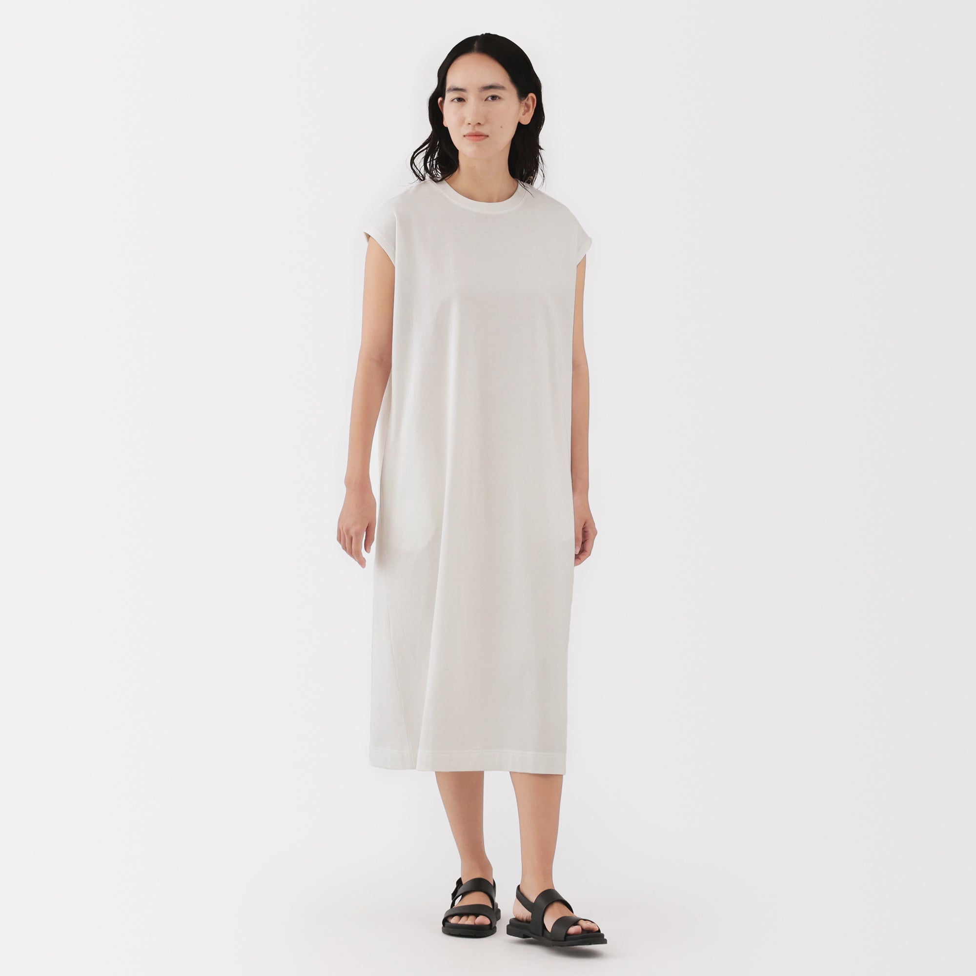 Women's 2-Ply Jersey French Sleeve Dress