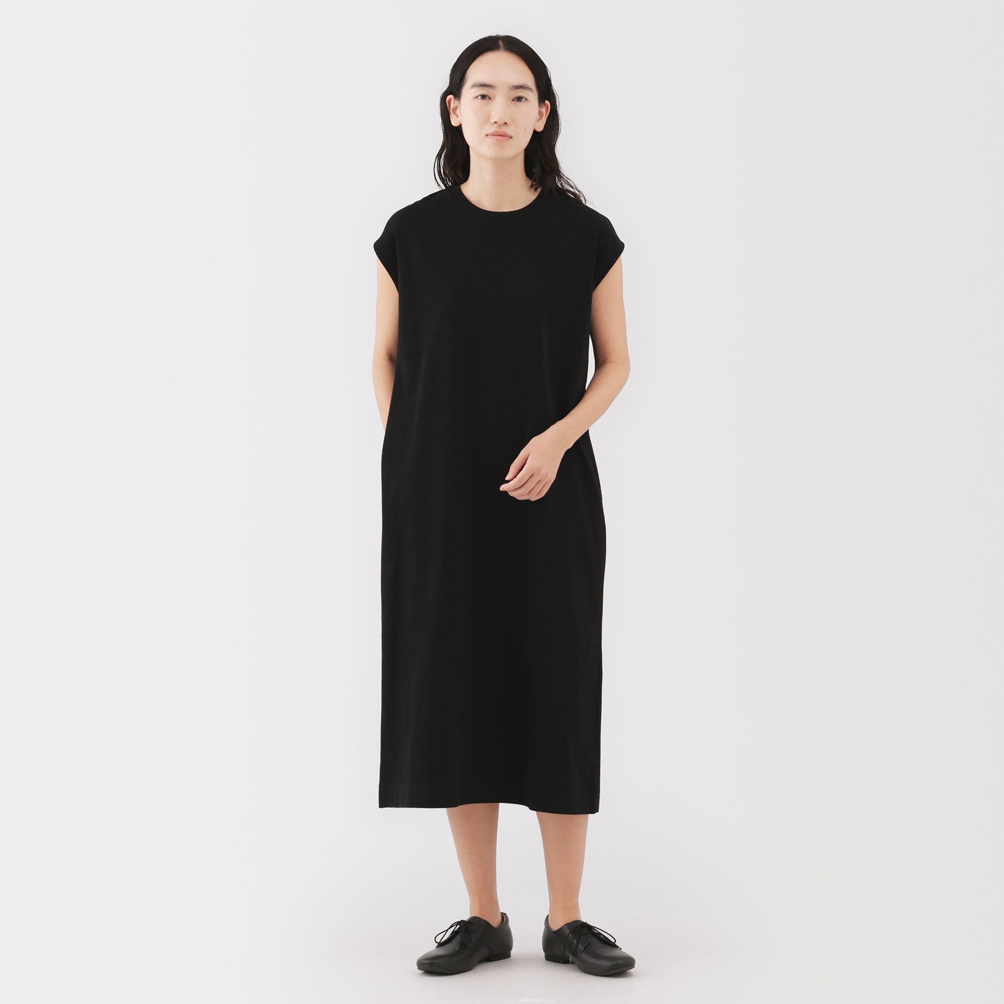 Women's 2-Ply Jersey French Sleeve Dress