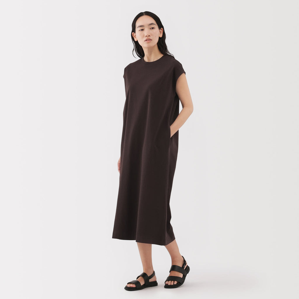 Women's 2-Ply Jersey French Sleeve Dress
