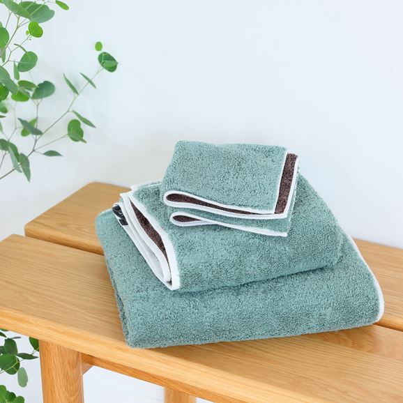 Repos Mini Bath Towel - Sage Green