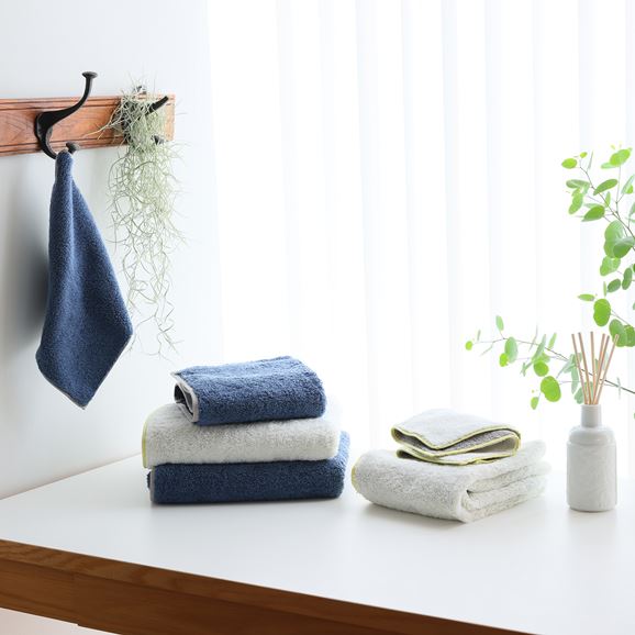 Repos Face Towel - Jay Blue