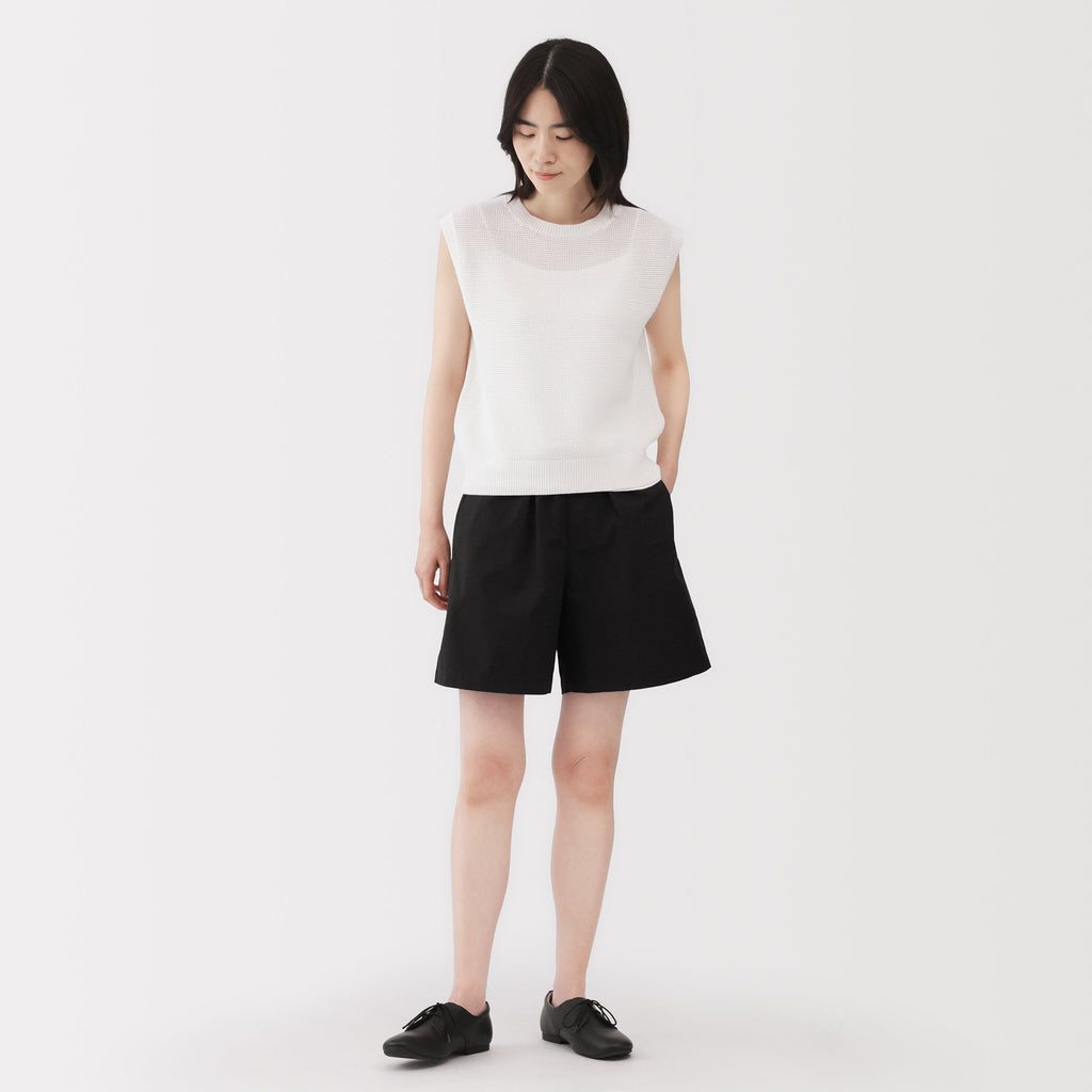 Women's Washed Broadcloth Shorts
