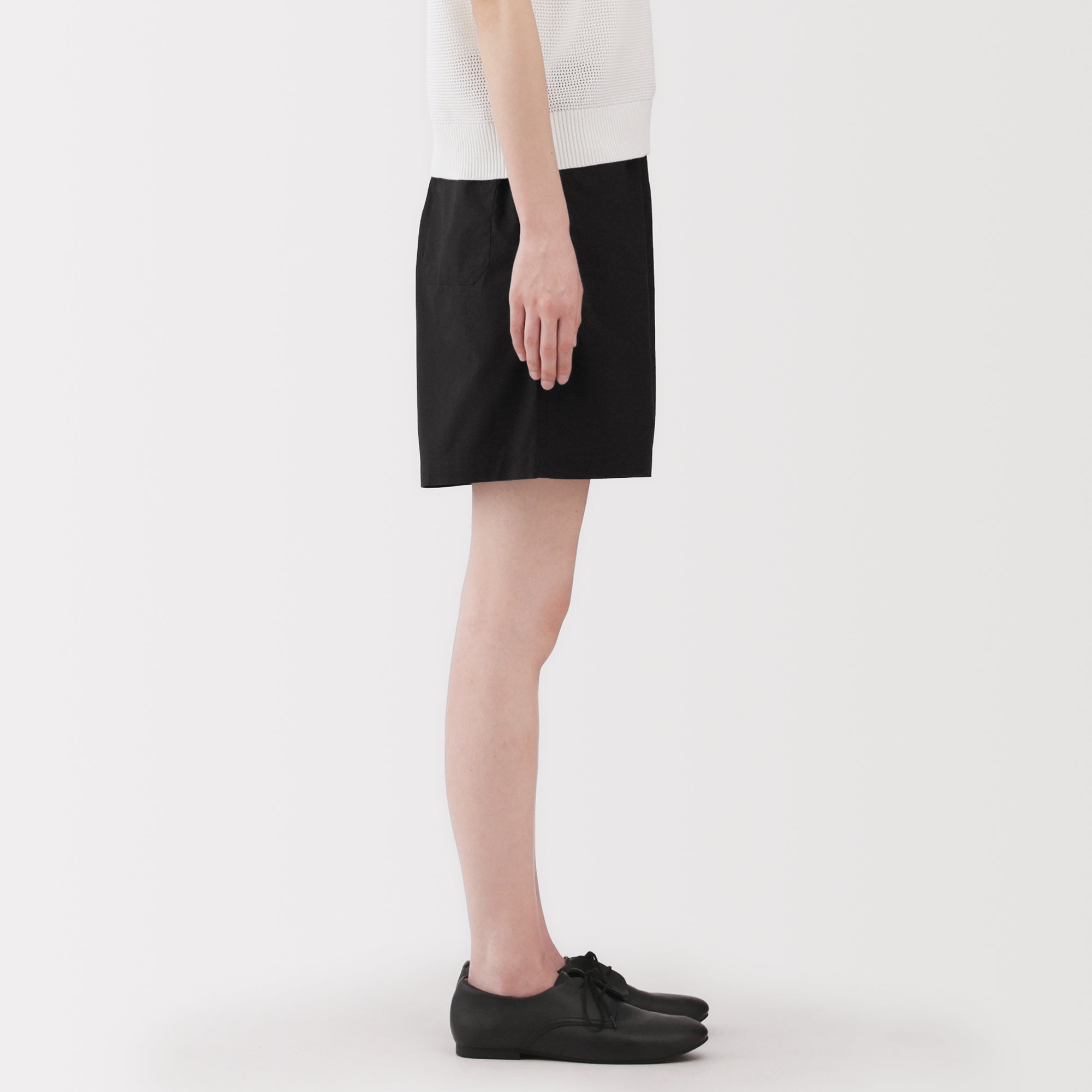 Women's Washed Broadcloth Shorts