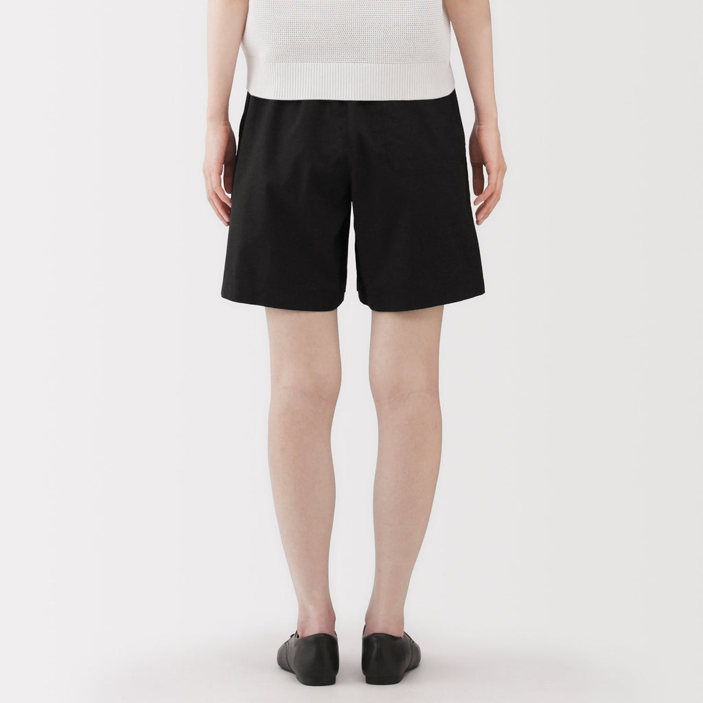 Women's Washed Broadcloth Shorts