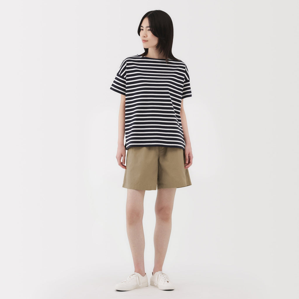 Women's Washed Broadcloth Shorts