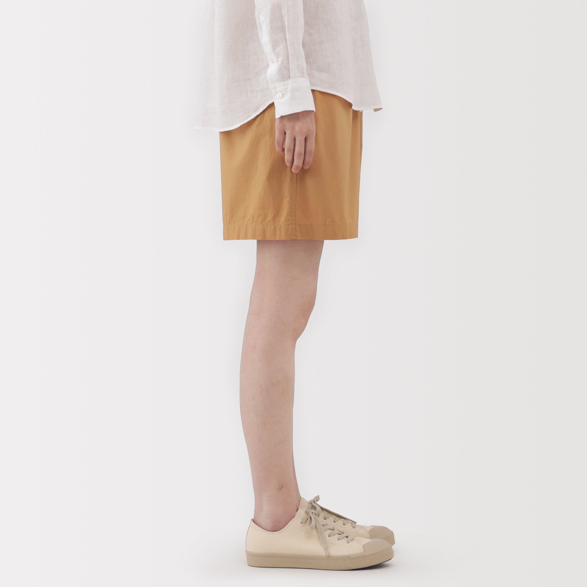 Women's Washed Broadcloth Shorts
